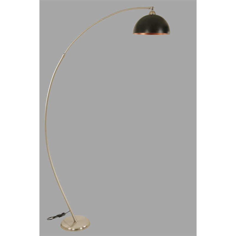 Marlie 185cm Arched Floor Lamp, Bronze