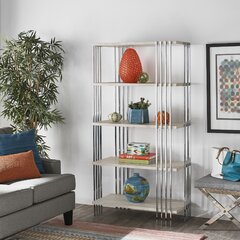 Ottley Library Bookcase Brayden Studio Finish: Pure White