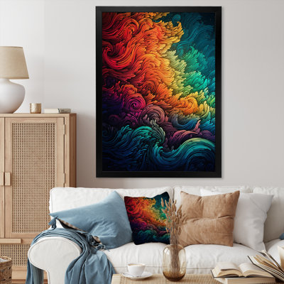 Rainbow Colored Waves II - impression