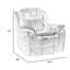 Fauteuil inclinable en microfibre polie 39,5 po Gotay-878350498