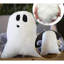 Coussins d'Halloween, coussin fantôme, coussin décoratif d'automne à l'intérieur, coussin décoratif d'Halloween, coussin mignon pour la maison (lumineux)