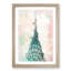 New York City Empire State Building in Abstract - Picture Frame Painting Print-55724916-55724921