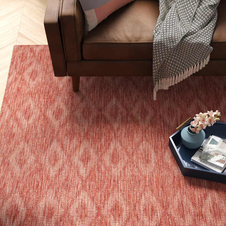 Jenessa Performance Geometric Indoor/Outdoor Area Rug