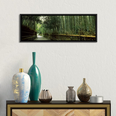 «Arashiyama panoramique, Honshu, Japon», reproduction de photo sur toile