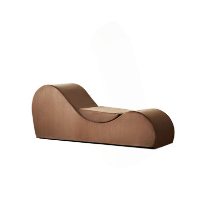 Chaise longue Solace, conception ergonomique avec noyau en mousse haute densité à la fois doux et ferme, housse amovible lavable à la machine