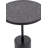 Wolak Marble and Metal Cylinder Base Side Table