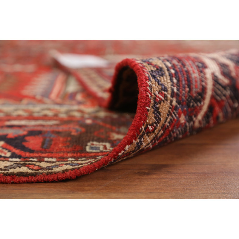Tapis traditionnel en laine à motif géométrique 8 x 10