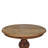 43" Brown Solid Wood Dining Table