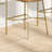 Modern Barrel-Back Bar Stool