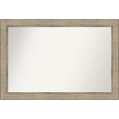 Jannice Solid Wood Wall Mirror