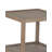 Chaidez Solid White Oak Wood End Table, Brown