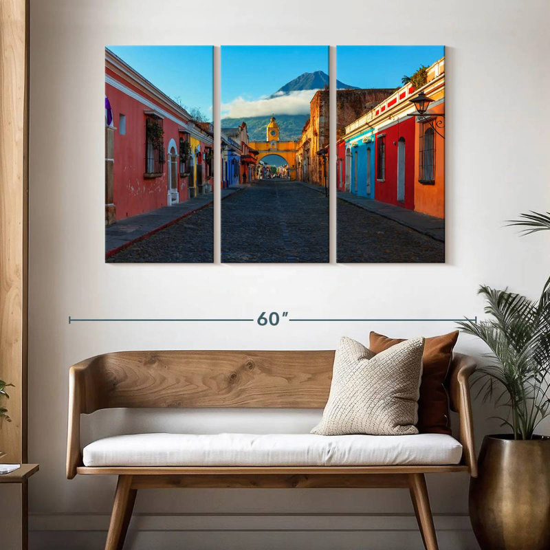 Sebbie Street à Antigua, H 32 po x l 50 po