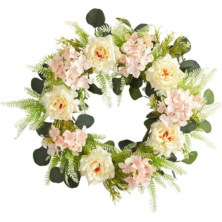 Primrue Faux Polyester 22'' Wreath - Wayfair Canada