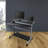 Adjustable Metal Base Standing Desk-60317105-60317106
