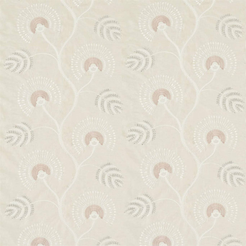 Louella Fabric, Rose Quartz/Pearl
