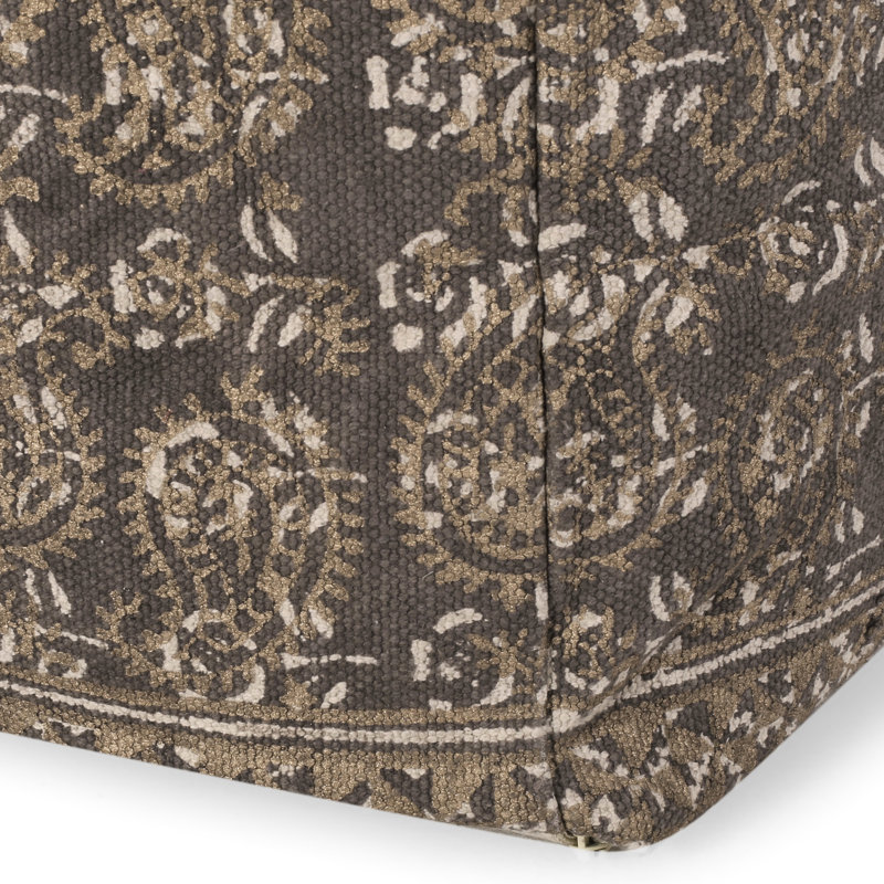 Derontae Upholstered Pouf