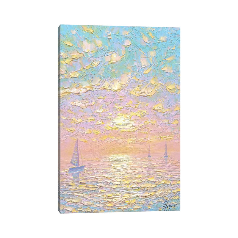 Sun'S Embrace 1 Piece Wall Art on Canvas, 152.4 cm H x 101.6 cm W x 3.175 cm D, Does Not Apply