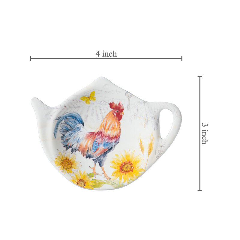 Set of 8 Teabag Holder Sunshine