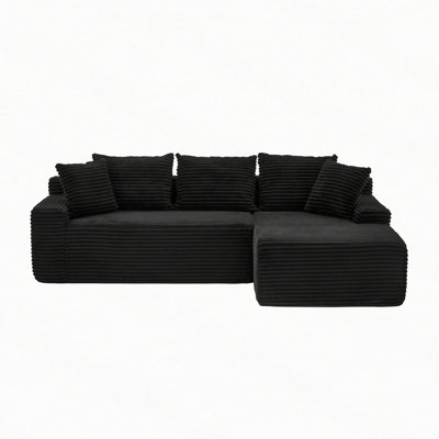 Modular L-Shaped Cloud Sectional Sofa