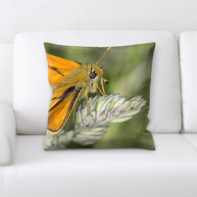 Microsuede Throw Pillow