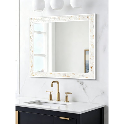 Miroir rectangulaire Natural Shell