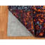Tapis bleu nouvel âge en soie 8 pi 10 po x 12 pi Aspendale
