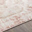 Tapis oriental rose / blanc Cabello-1381579217