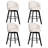 Langton 29.5" Swivel Upholstered Barrel Bar Stools-112510857