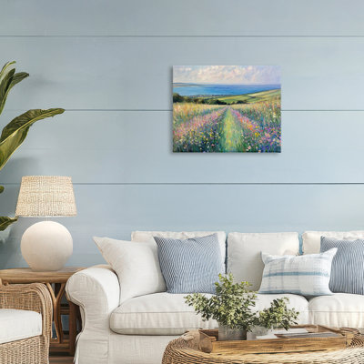 Impressionniste, impression par Wildal Hills Canvas, conception par Petal Prints Design
