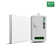 Aliberti 1 Gang Wireless Kinetic Wifi Receiver Bundle Kit Wall Mount & Remote Combo Light Switch