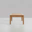 Table basse rectangulaire en bois massif