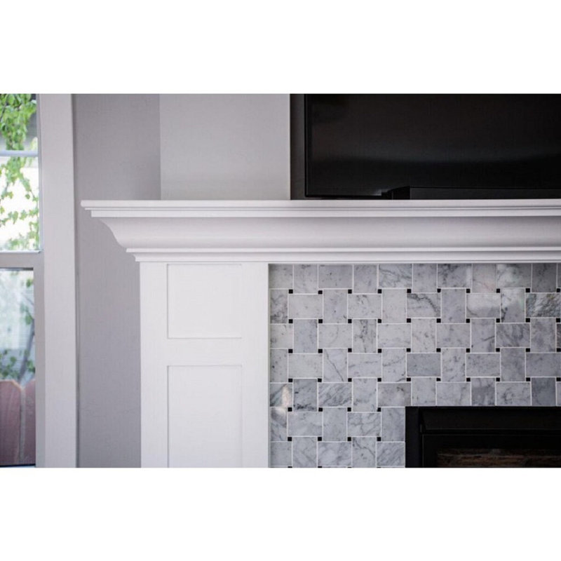 Orchard 2x3 Basketweave Honed Marble Mosaic Tile