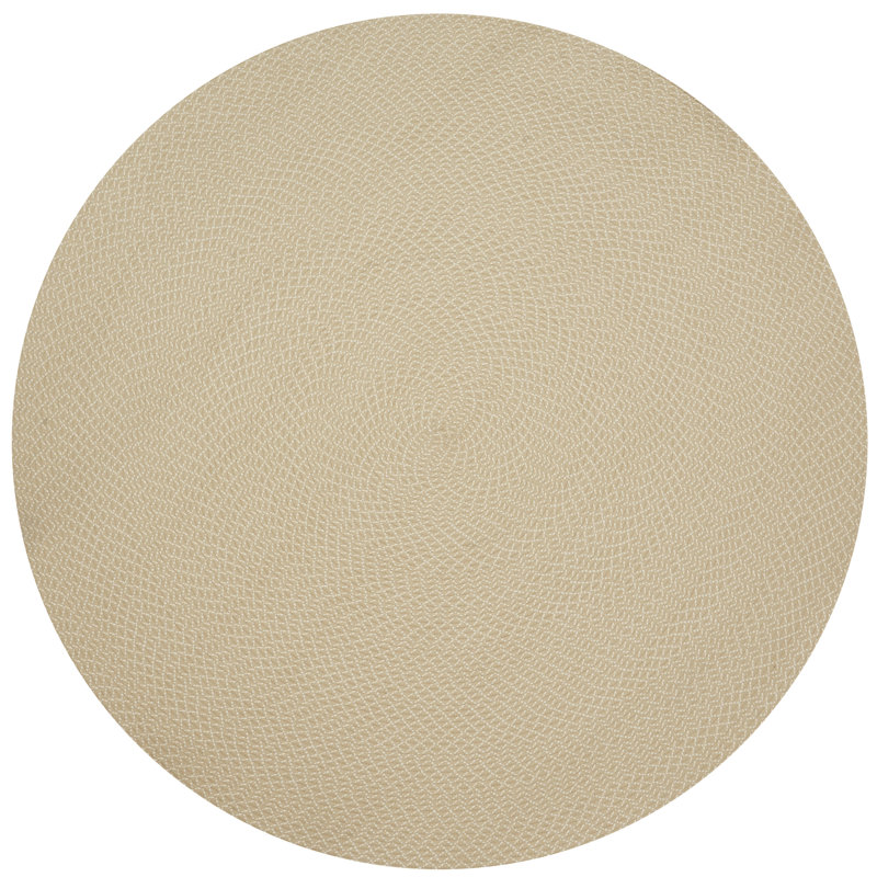 Bartolo Geometric Indoor / Outdoor Rug, Round 7'9"
