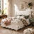 Pelham Boucle Upholstered Flange Edge Twin Bed Frame-102290987-107209888