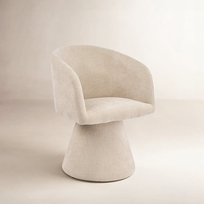 Fawnia Swivel Dining Armchair