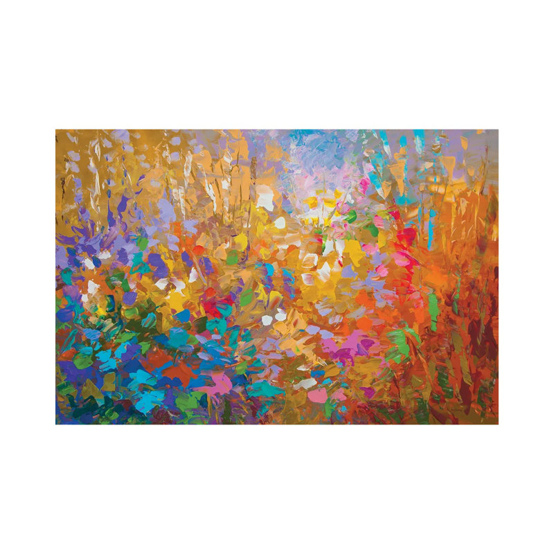 Energy And Vibrancy by Leon Devenice - Wrapped Canvas Gallery-Wrapped Canvas Giclée, 20.32 cm H x 30.48 cm W