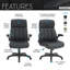 Chaise de bureau pivotante réglable avec accoudoirs-1459187705-1459187704