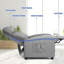 Fauteuil de massage inclinable électrique
