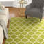 Tapis vert à motif géométrique Molly-1796197638