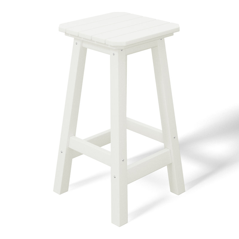 Tabouret d'extérieur Laguna, Blanc