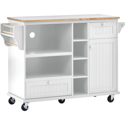 Kitchen Island Cart With Storage