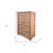 HomeRoots 36'' W 4 - Drawer Dresser