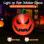 Citrouille d'Halloween gonflable