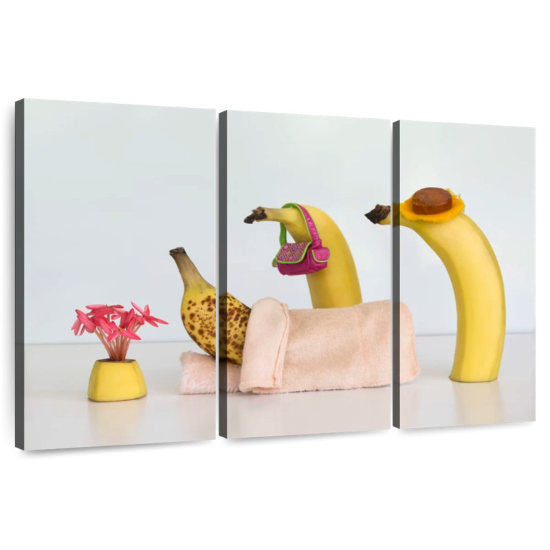 Sick Banana, 20" H x 33" W