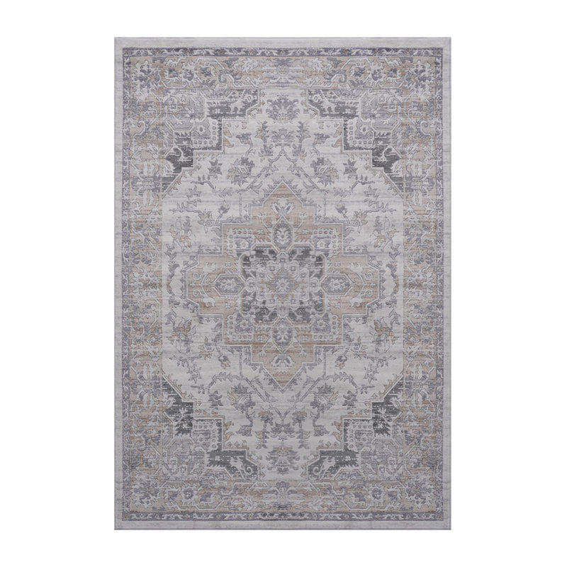 Lint-free, stylish, stain-resistant area rug, Rectangle 7'9" x 10'