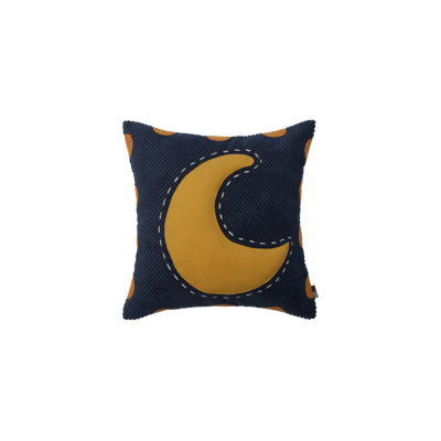 Appliqued Reversible Throw Pillow