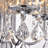 Dawone 4 - Light Glass Dimmable Drum Chandelier-22801541