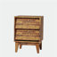 2 tables de chevet de style rétro et inclinées, fabriquées en panneau de fibres à densité moyenne, table de chevet moderne de style Mid-Century, table de chevet, table de chevet de chambre à coucher-1704875079