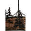 Tall Pines Downrod Ceiling Fan