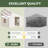 12' X 10' Universal Winter Cover For Hardtop Gazebos-120092765
